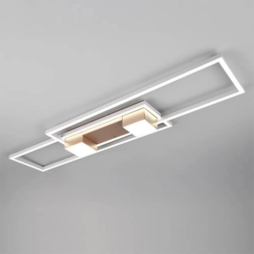 Plafonnier LED 100x28 Albany cuivre rouge Trio 4017807610307