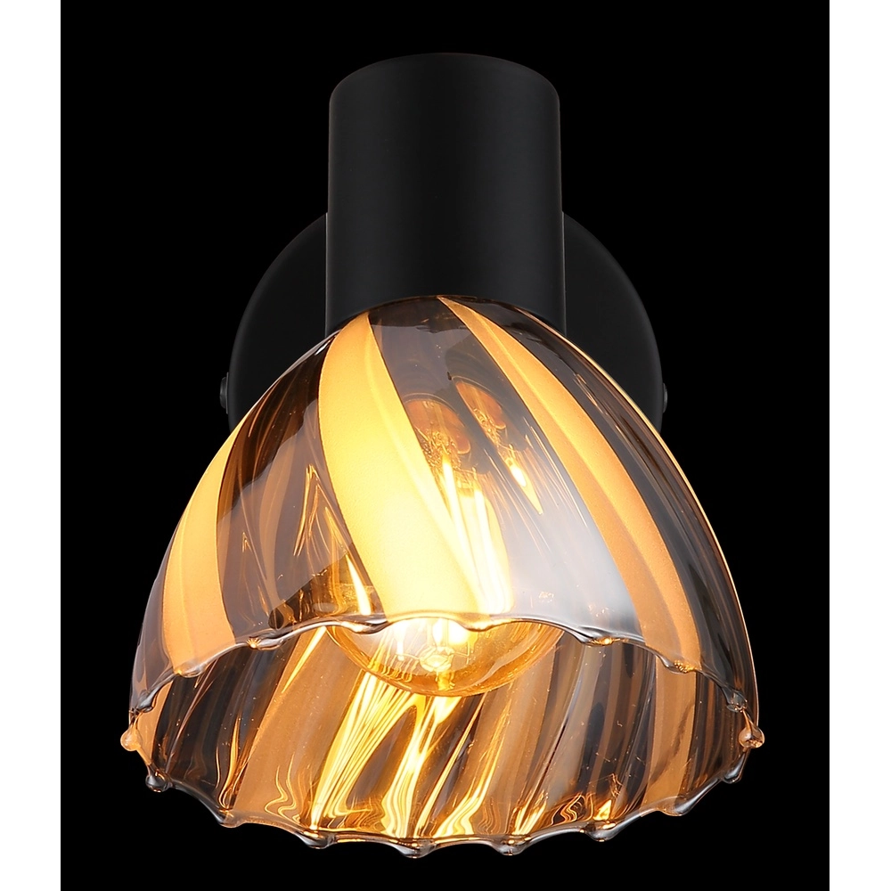 Lampe murale Zachery Noir Globo 9007371528493