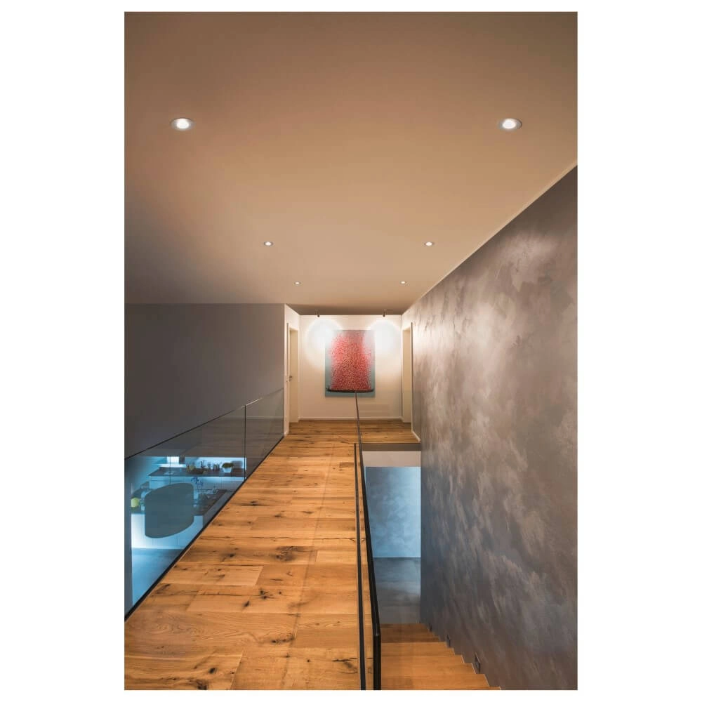 Anneau de montage New Tria 68 rond en aluminium - sans ferrure SLV 4024163276542