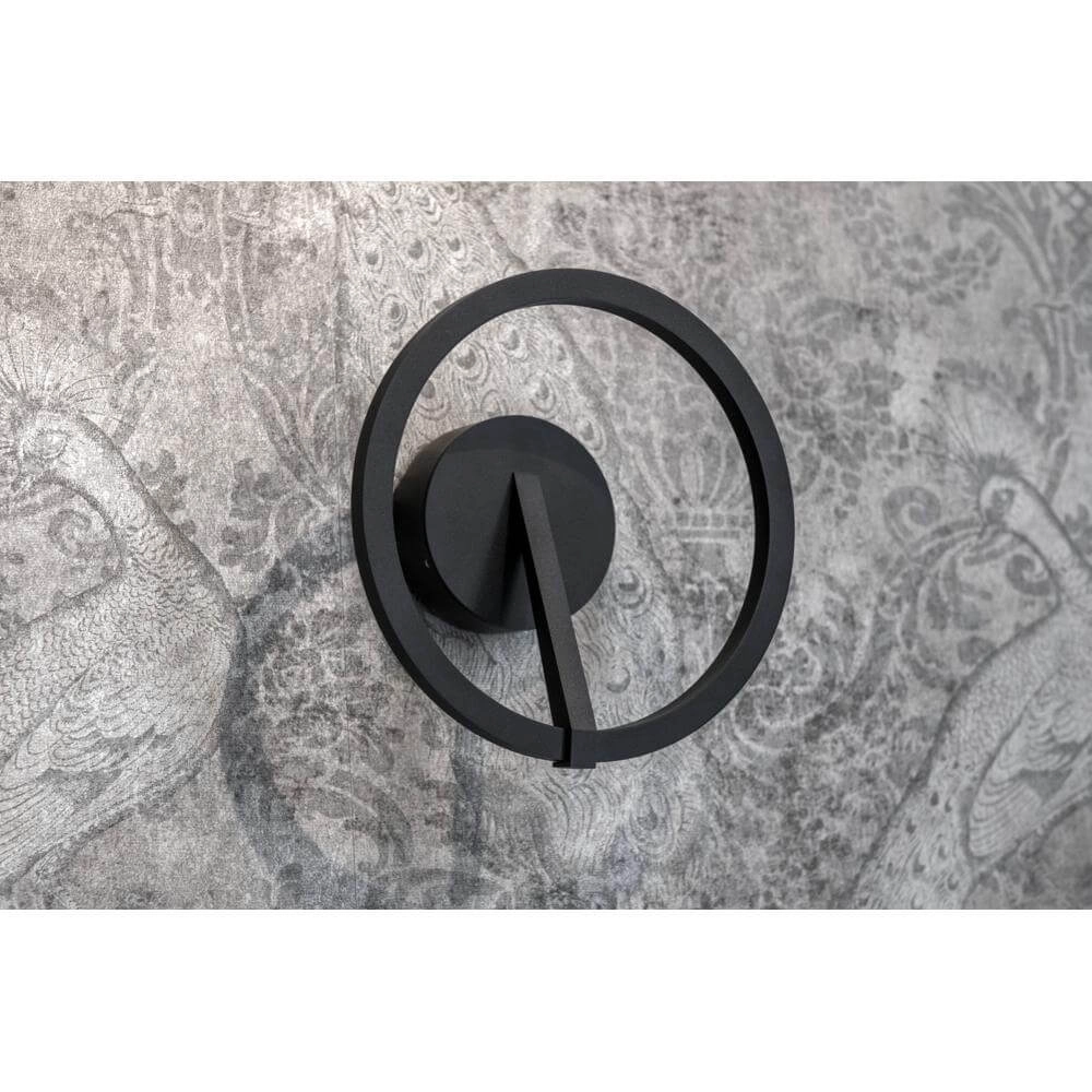 Applique murale noire Oregon Design élégant Artdelight 8720701100893