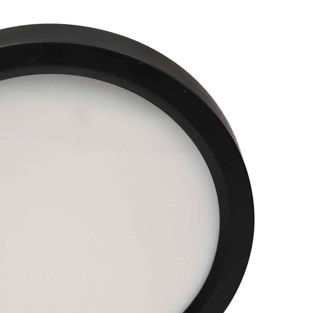 Plafonnier noir Walcie Ø 30cm Steinhauer 8712746176599