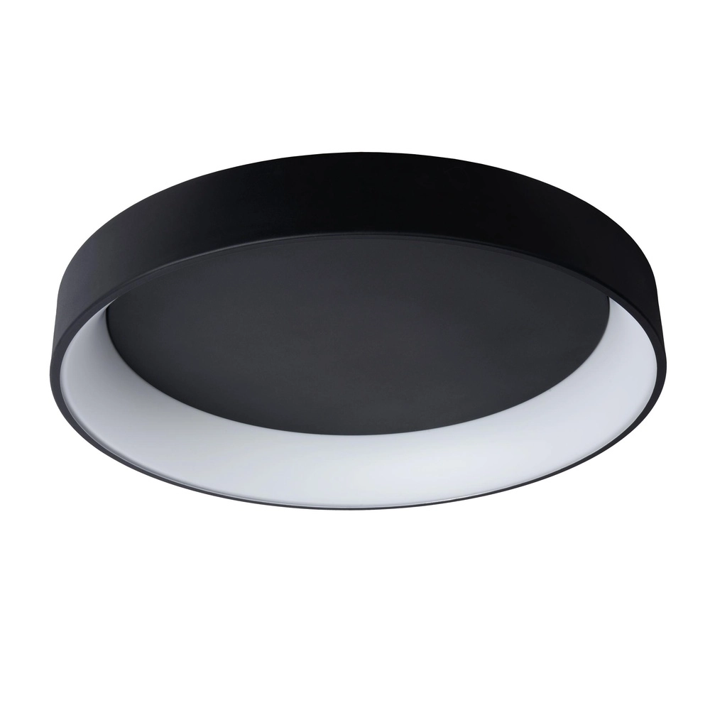 Éclairage de plafond Talowe Led Ø 80 cm noir