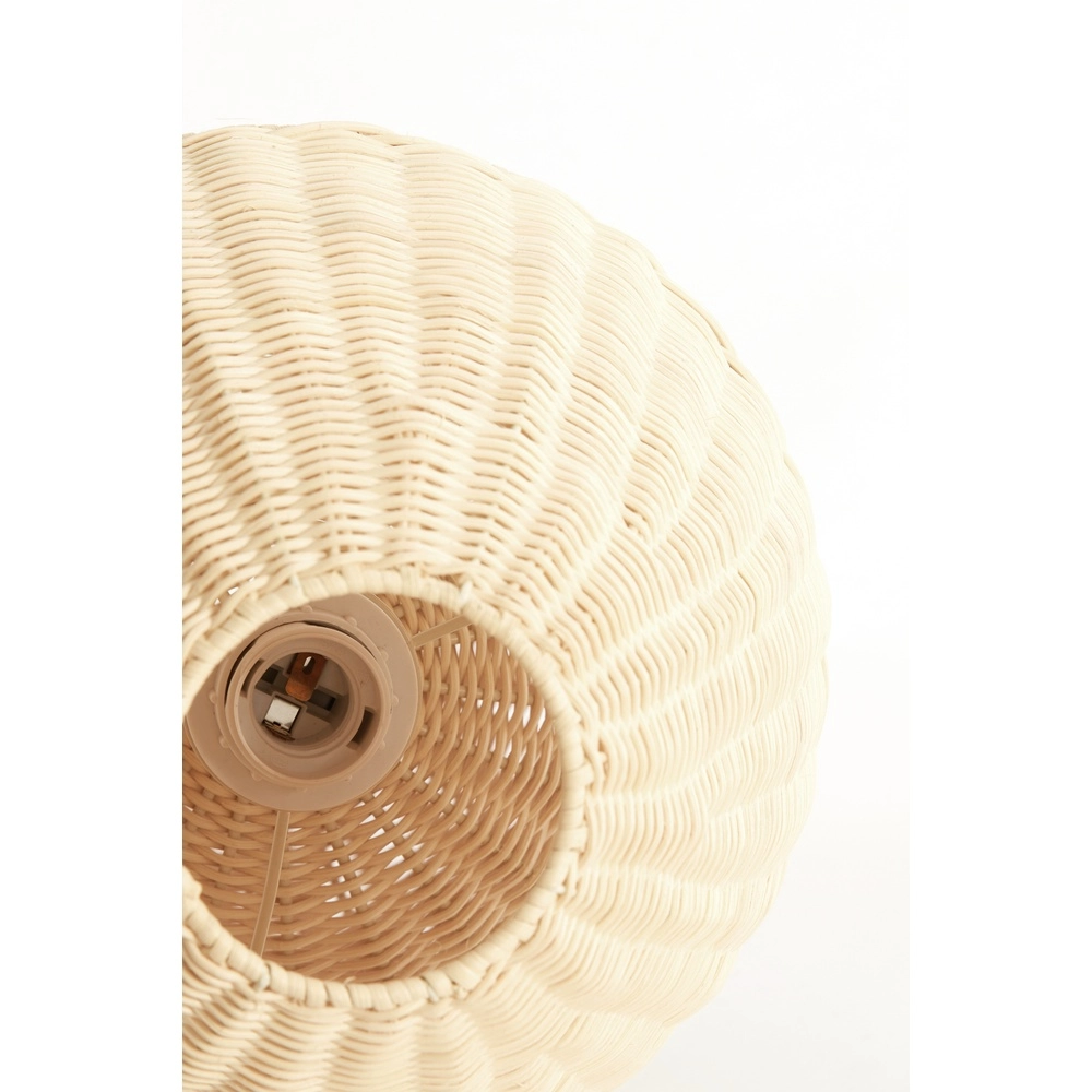 Lampe de table en rotin Mavon Ø 27,5 cm - rotin naturel Light & Living 8717807820527