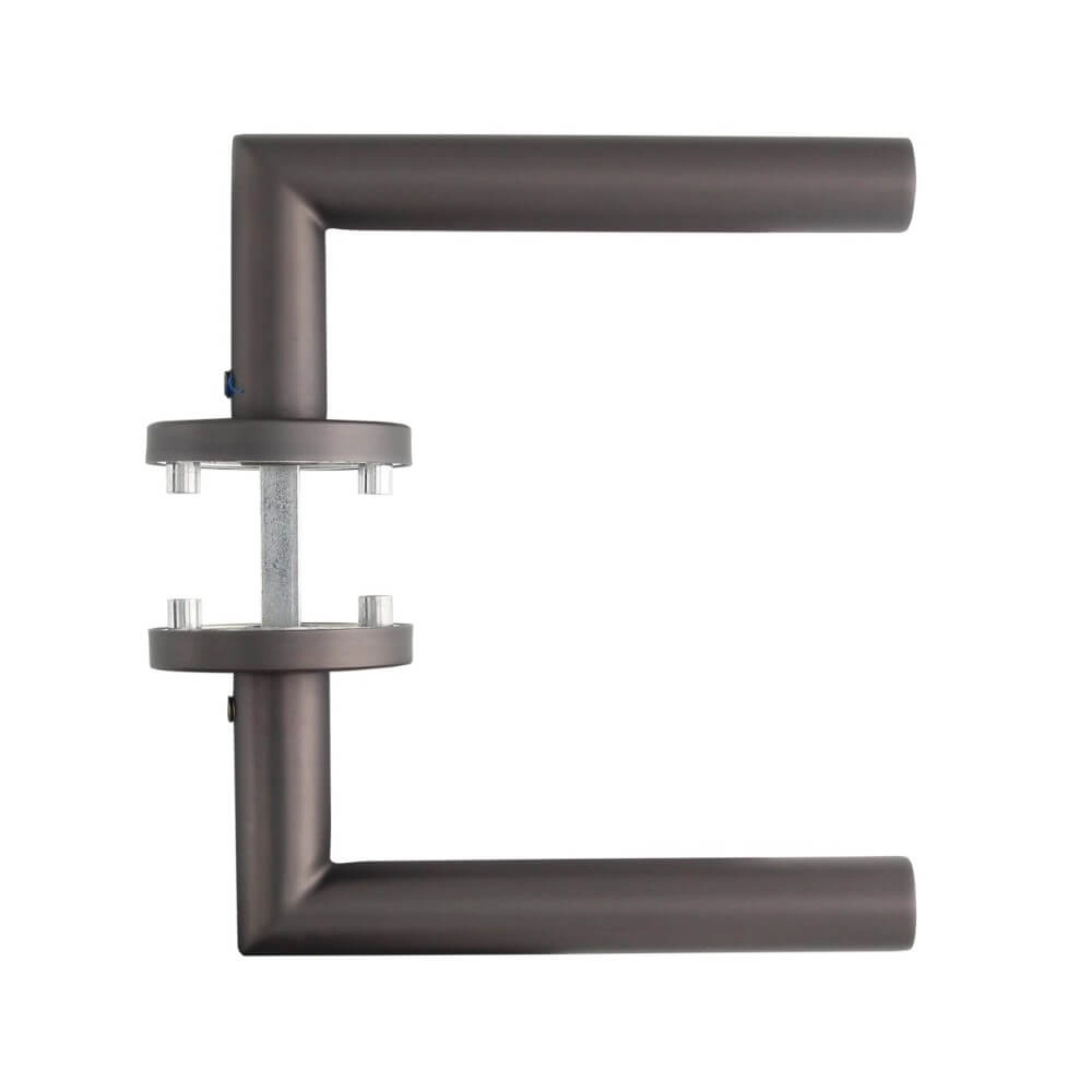 Poignée de porte étanche Hoek 90 anthracite Intersteel 8714186548325