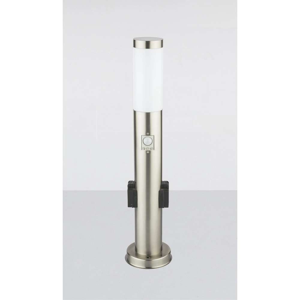 Lampe de jardin Boston I Acier inoxydable avec douille Globo 9007371353026