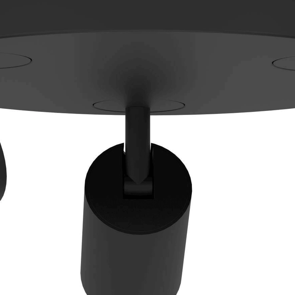 Plafonnier Zigbee Telimbela-Z Ø 25cm noir Eglo 9008606239948