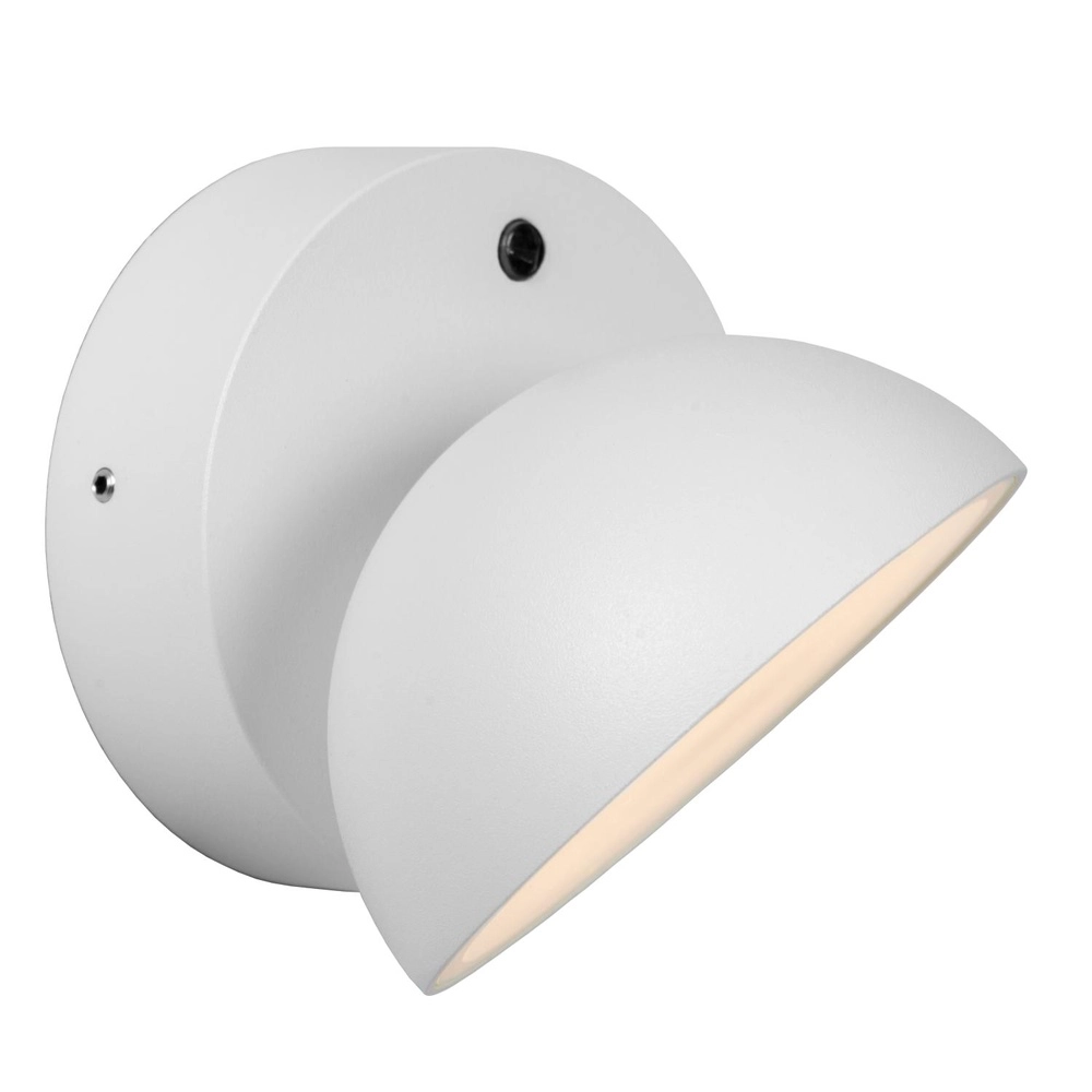 Lampe murale de conception Finn avec du capteur blanc Lucide 5411212221629