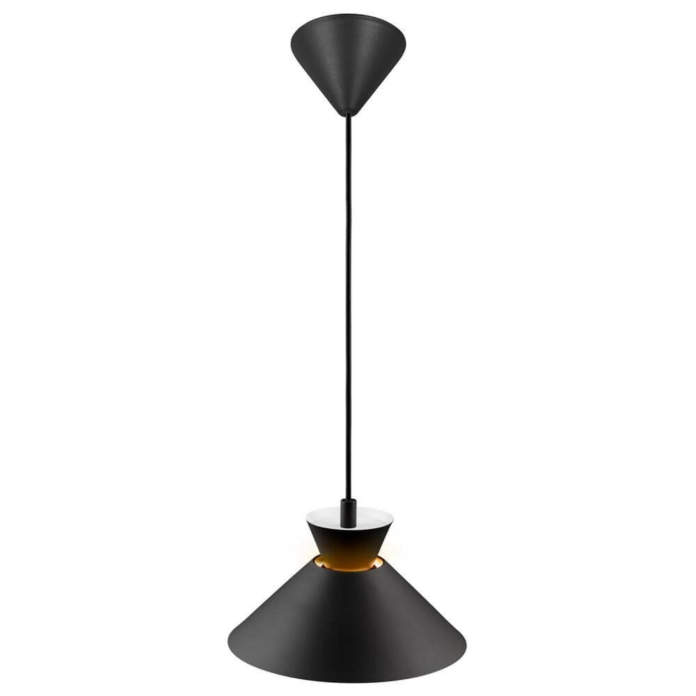 Suspension élégante Dial noir Ø 25cm Nordlux 5704924013720