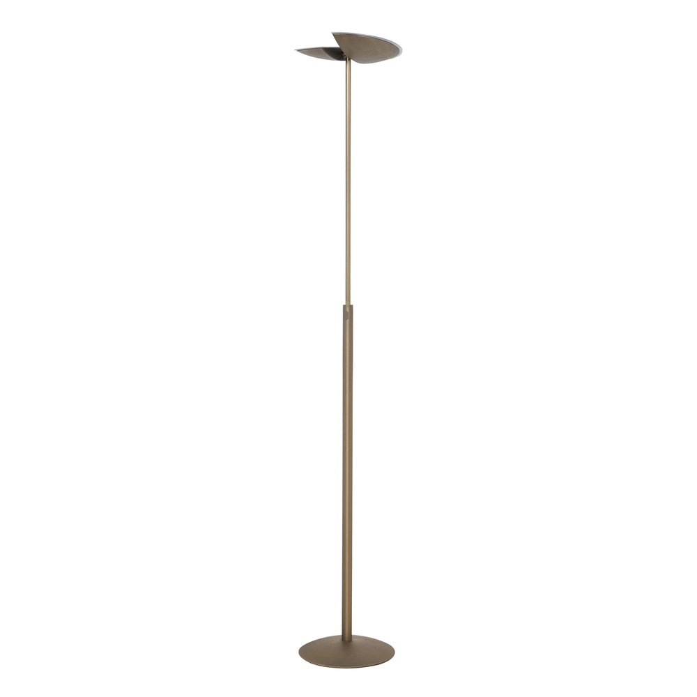 Lampadaire design Sapporo bronze cuivré Ø 29cm Lampadaire design Sapporo bronze cuivré Ø 29cm