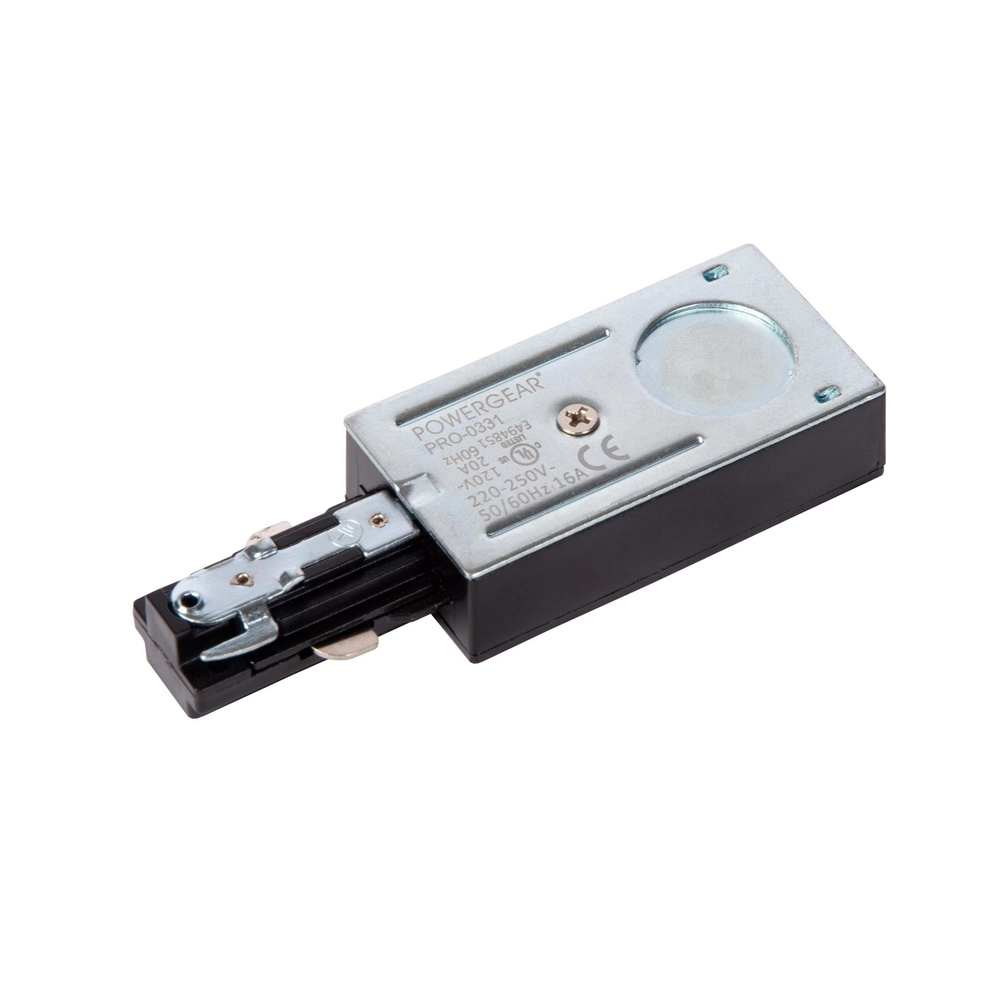 Alimentation électrique ferroviaire Track Noir monophasé Lucide 5411212093622