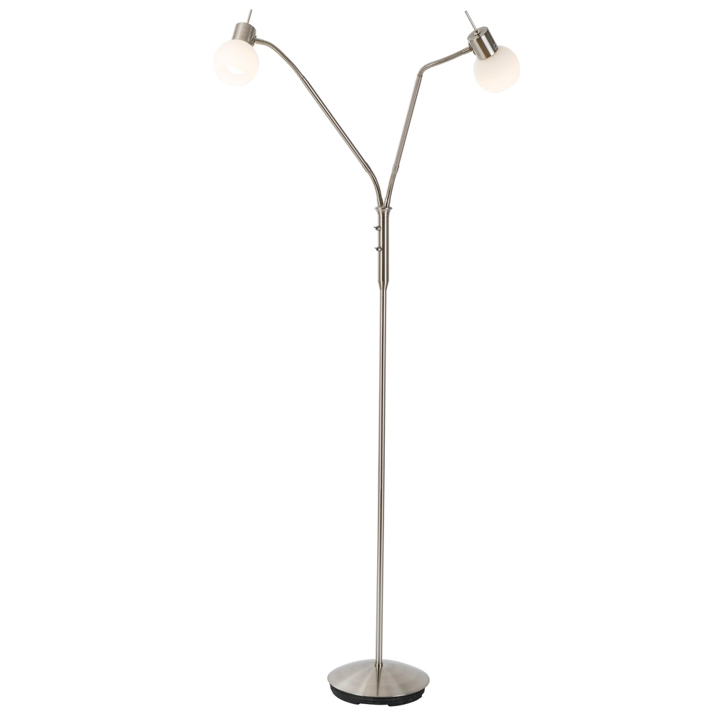 Lampe de lecture Loxy Double nickel