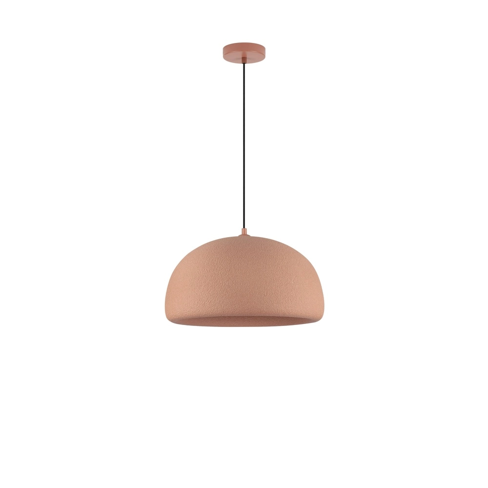 Lampe pendante moderne Davo terre cuite Ø 43cm Lyora 5212017495648