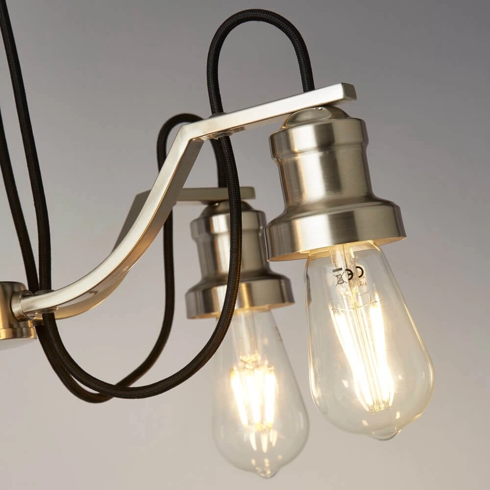 Lampe à suspension industrielle Olivia Ø49cm Searchlight 5053423193007