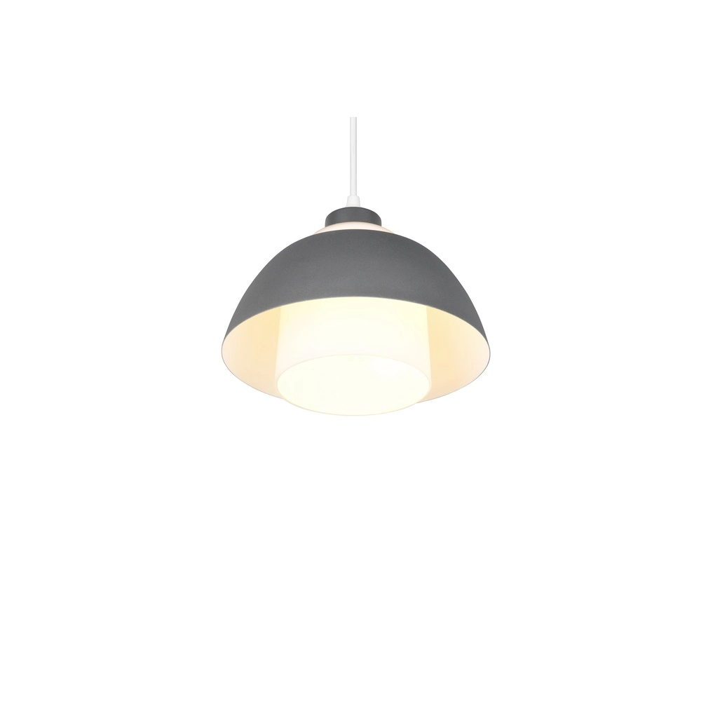 Lampe pendante de conception Tilos anthracite Ø 23 cm Trio 4017807682403