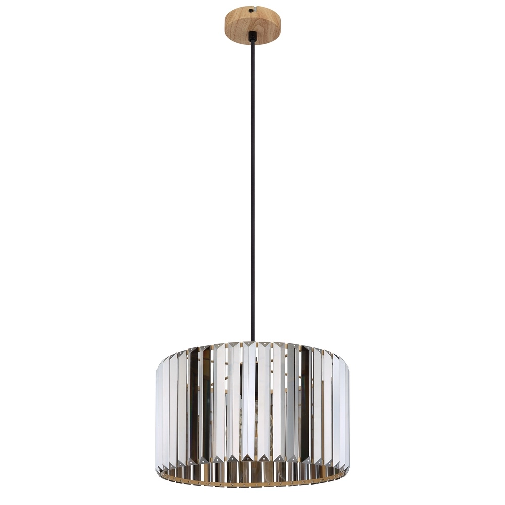 Lampe suspendue Run bois Ø 35cm Globo 9007371513963