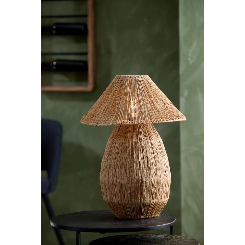 Lampe de table en jute Maruva Ø ombrage de 40 cm Light & Living 8717807836696