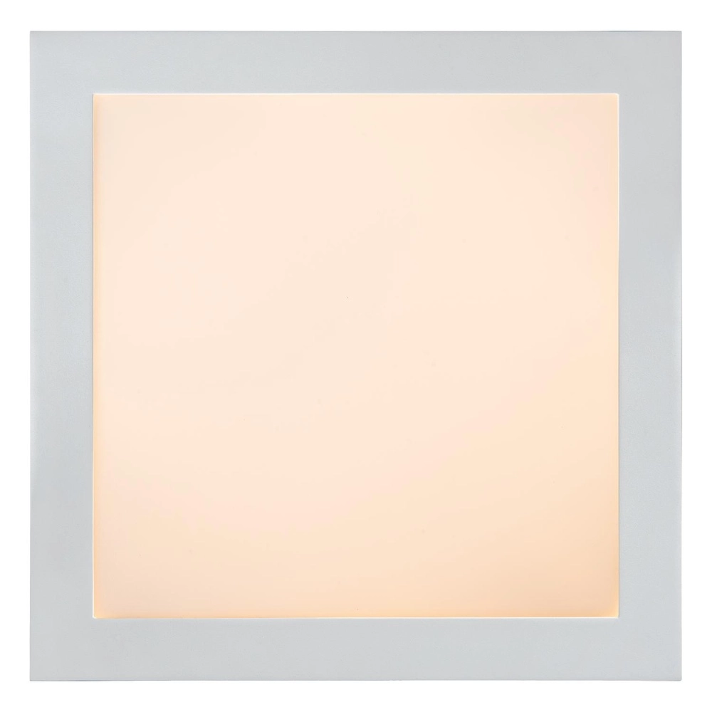 Éclairage de plafond Brice-Led 30 cm carrés blanc IP44 Lucide 5411212281357