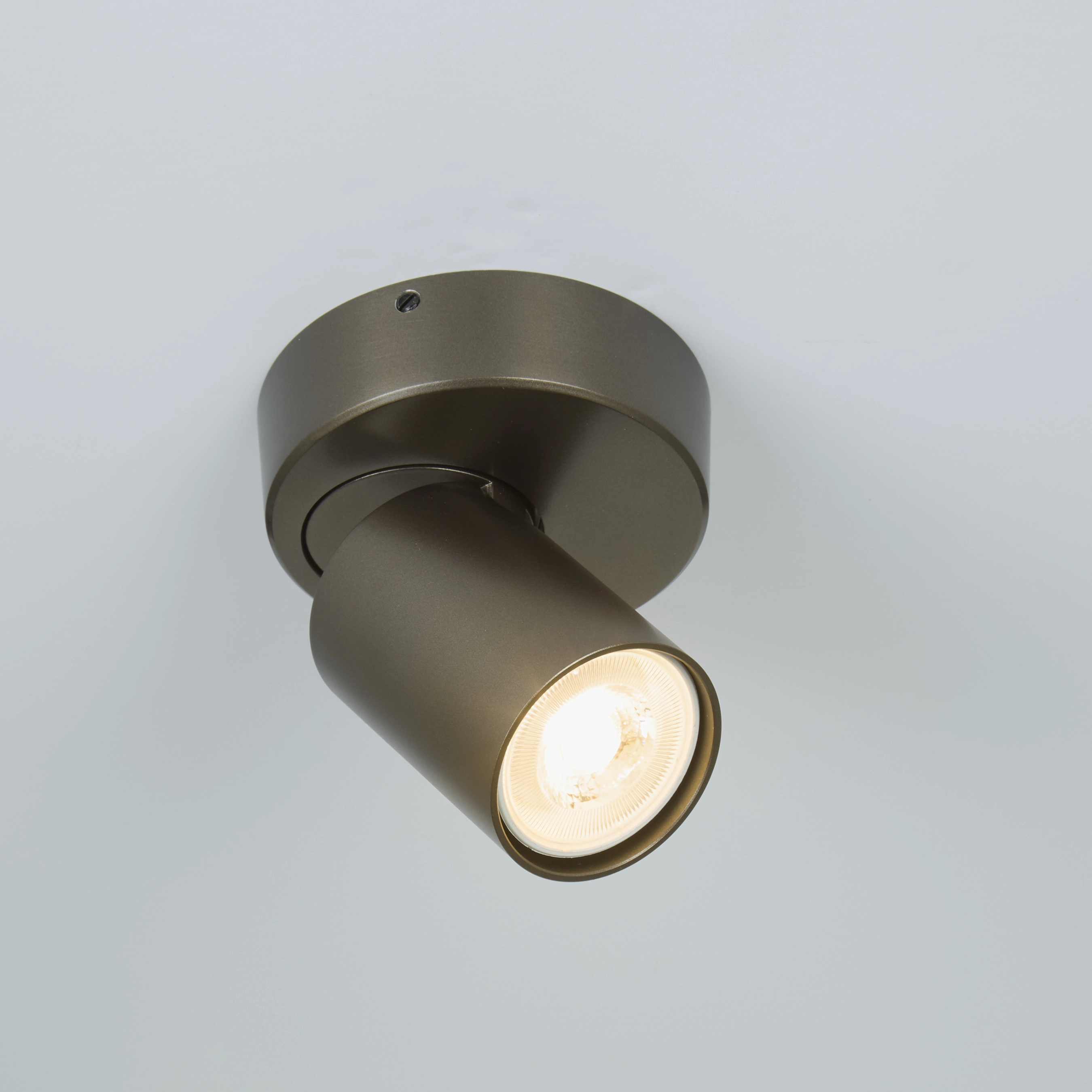 Lampe de plafond Moon 1 Bronze rond