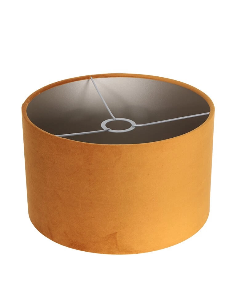 Lampe suspendue noire Stang avec des nuances de velours doré Steinhauer 8712746165760