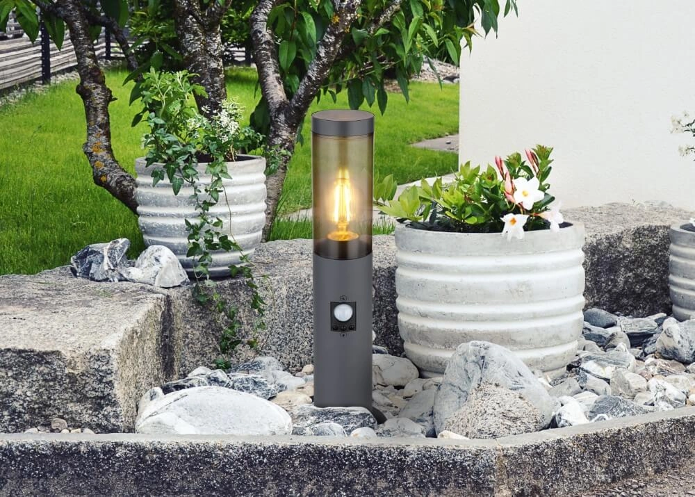 Lampe d'extérieur moderne Boston avec capteur Globo 9007371430734
