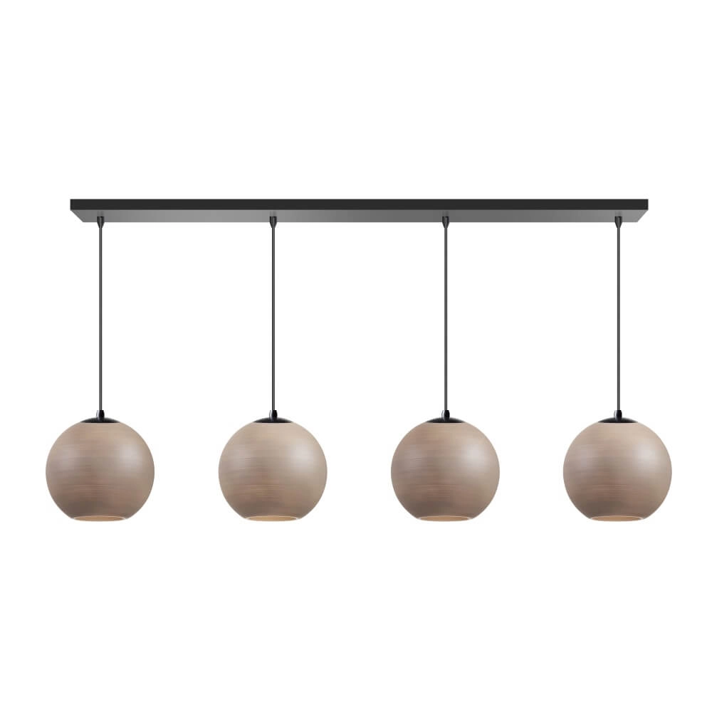 Suspension 4 lumières Orb Saturn Droit avec un effet unique ETH 8720195309390