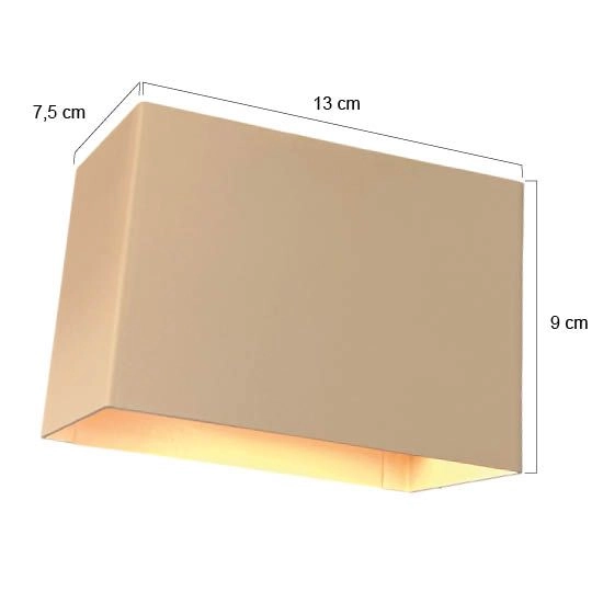 Lampe murale élégante Muro Crème Steinhauer 8712746184181