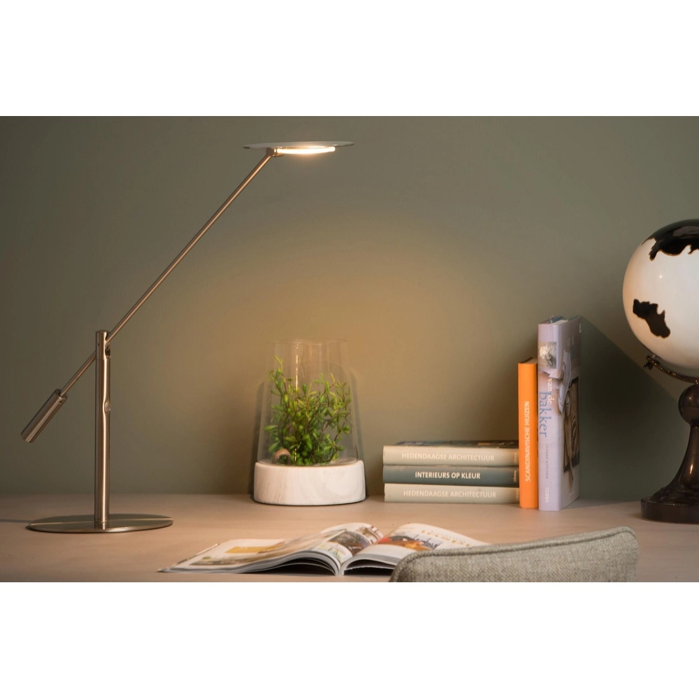 Lampe de bureau Anselmo Chrome Lucide 5411212193926