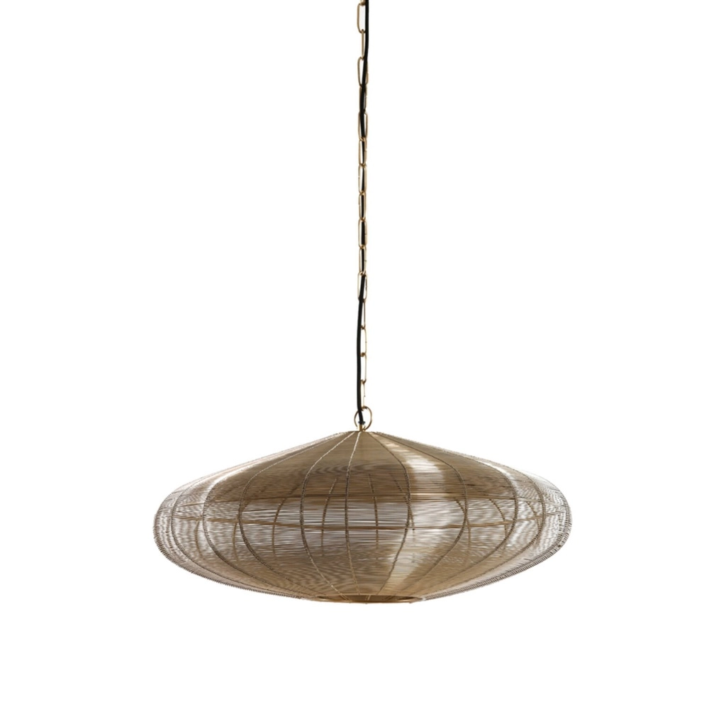 Lampe suspendue Bahoto or Ø 60cm