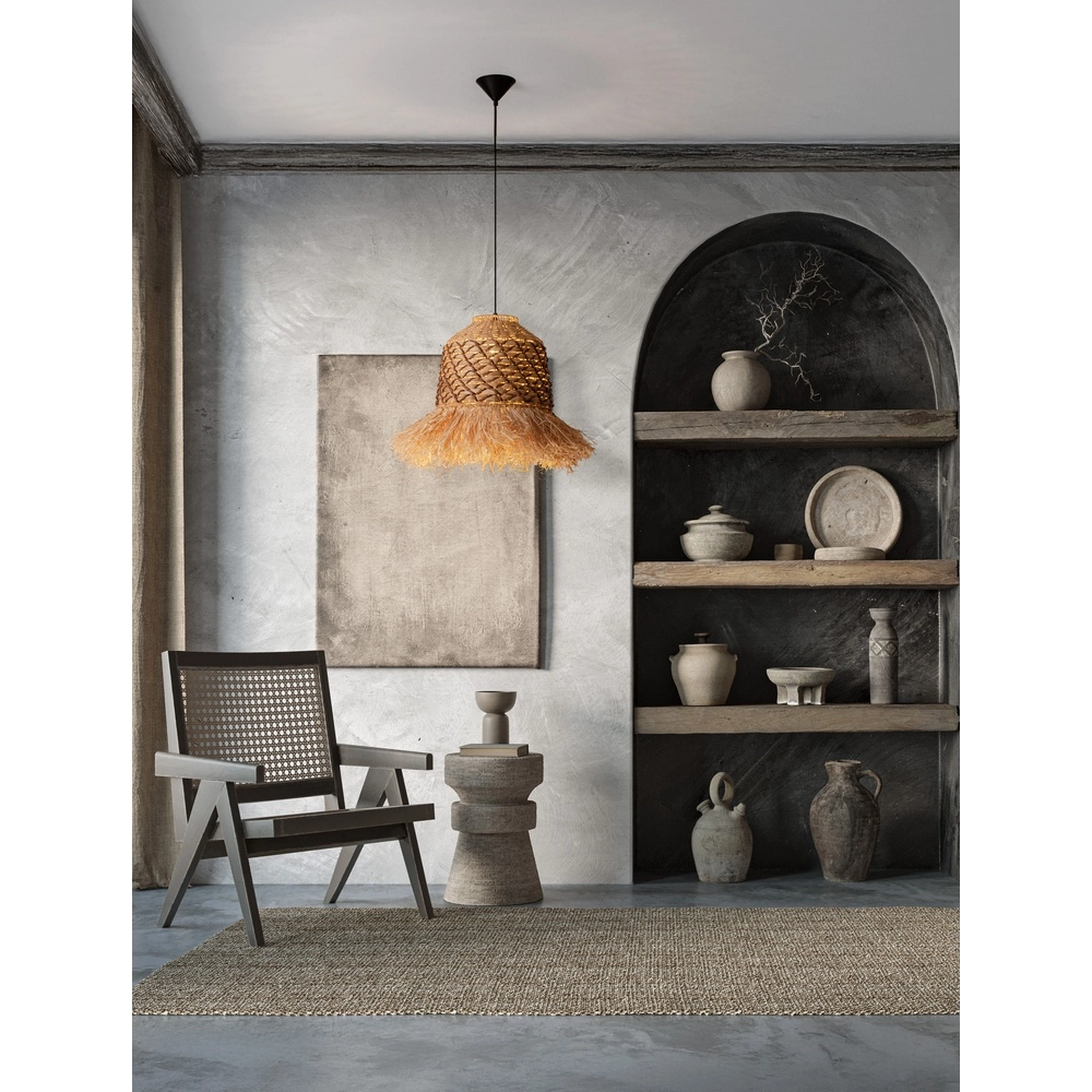 Lampe en paille Sorello Marron Lyora 5212017477415