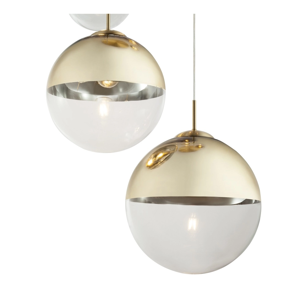 Lampe suspendue à 5 lumières Varus Or Globo 9007371377466