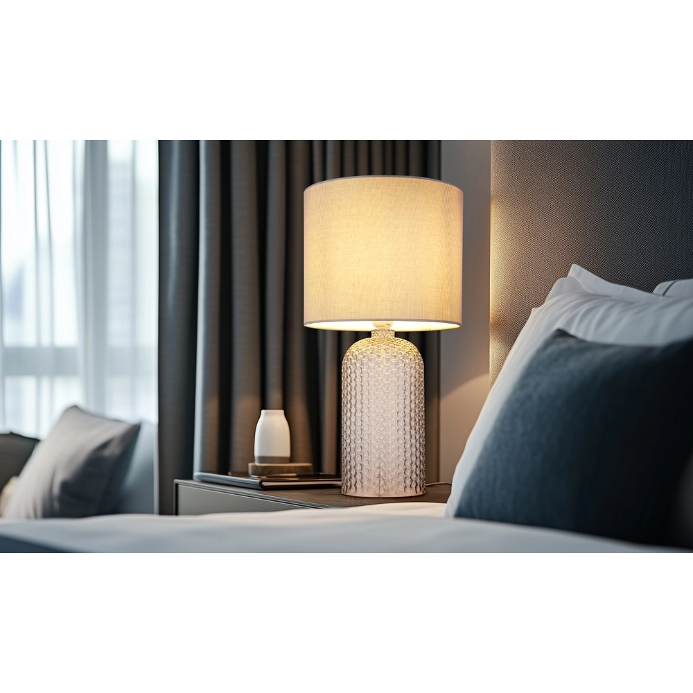 Lampe de table de conception Sofia gris Globo 9007371487547