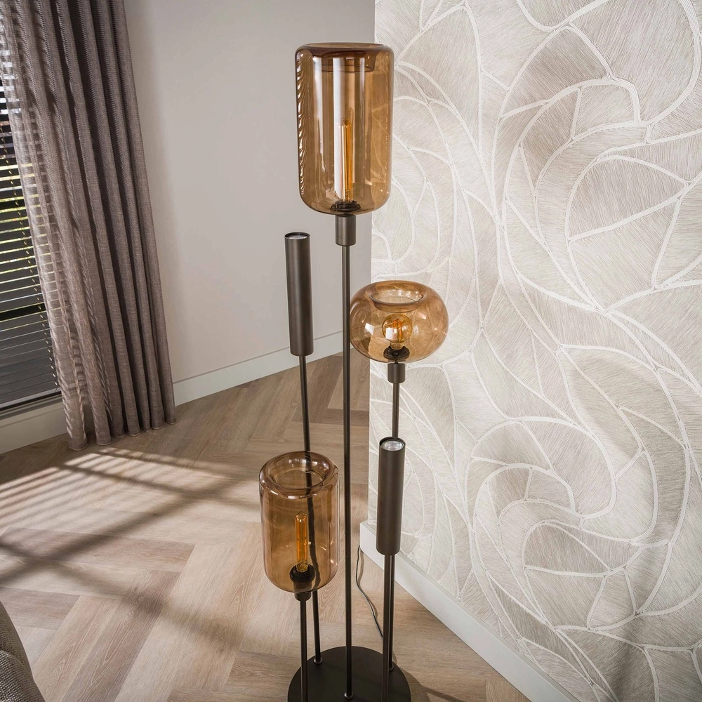 Lampadaire de conception Serene Sienna Brown Lyora 8716803514775