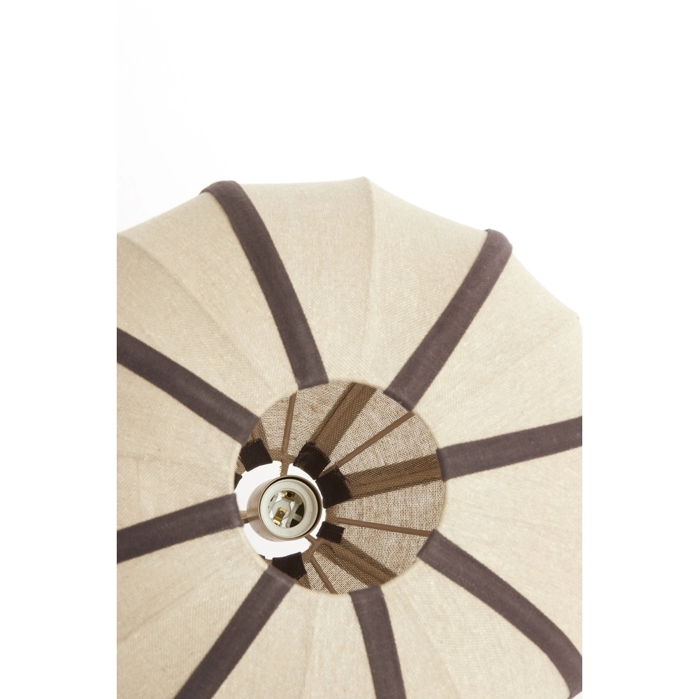 Lampe pendante Japandi Esmiria Ø 40 cm - brun foncé Light & Living 8717807835934