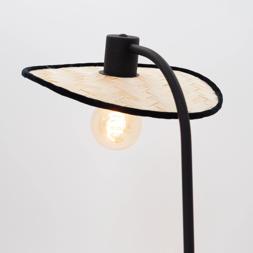 Lampe de bureau en rotin Marywell Eglo 9002759440466