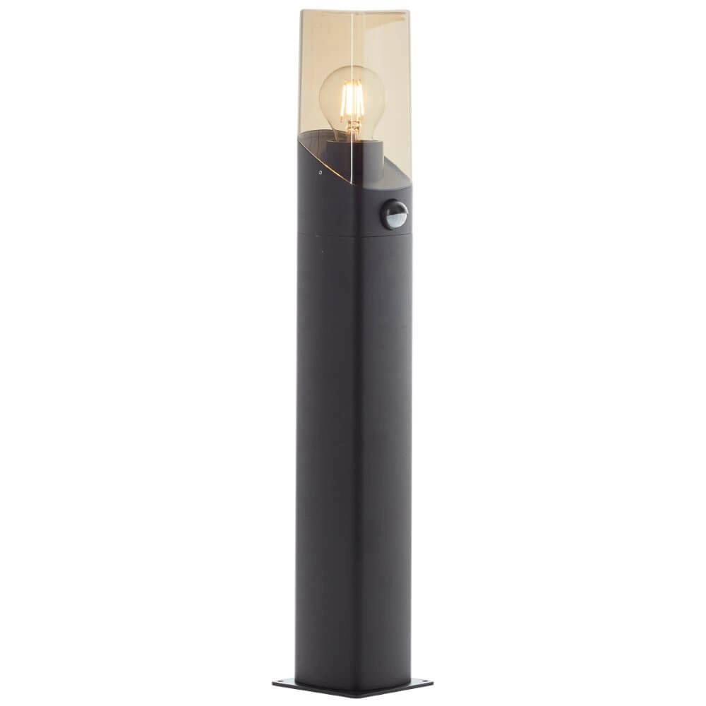 Lampe sur pied noire Minou avec capteur