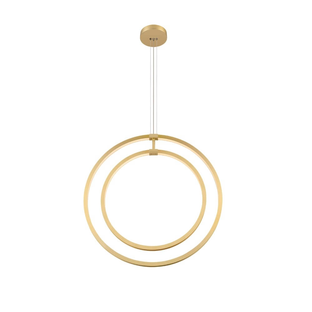 Lampe suspendue de bureau One Vertical LED - laiton SLV 4024163291538
