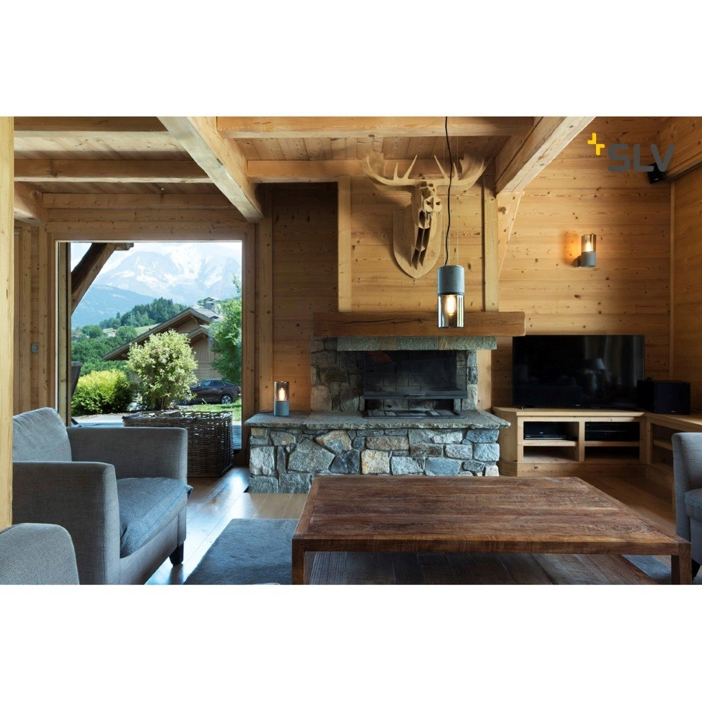 Lampe à suspension Lisenne Stone SLV 4024163158473