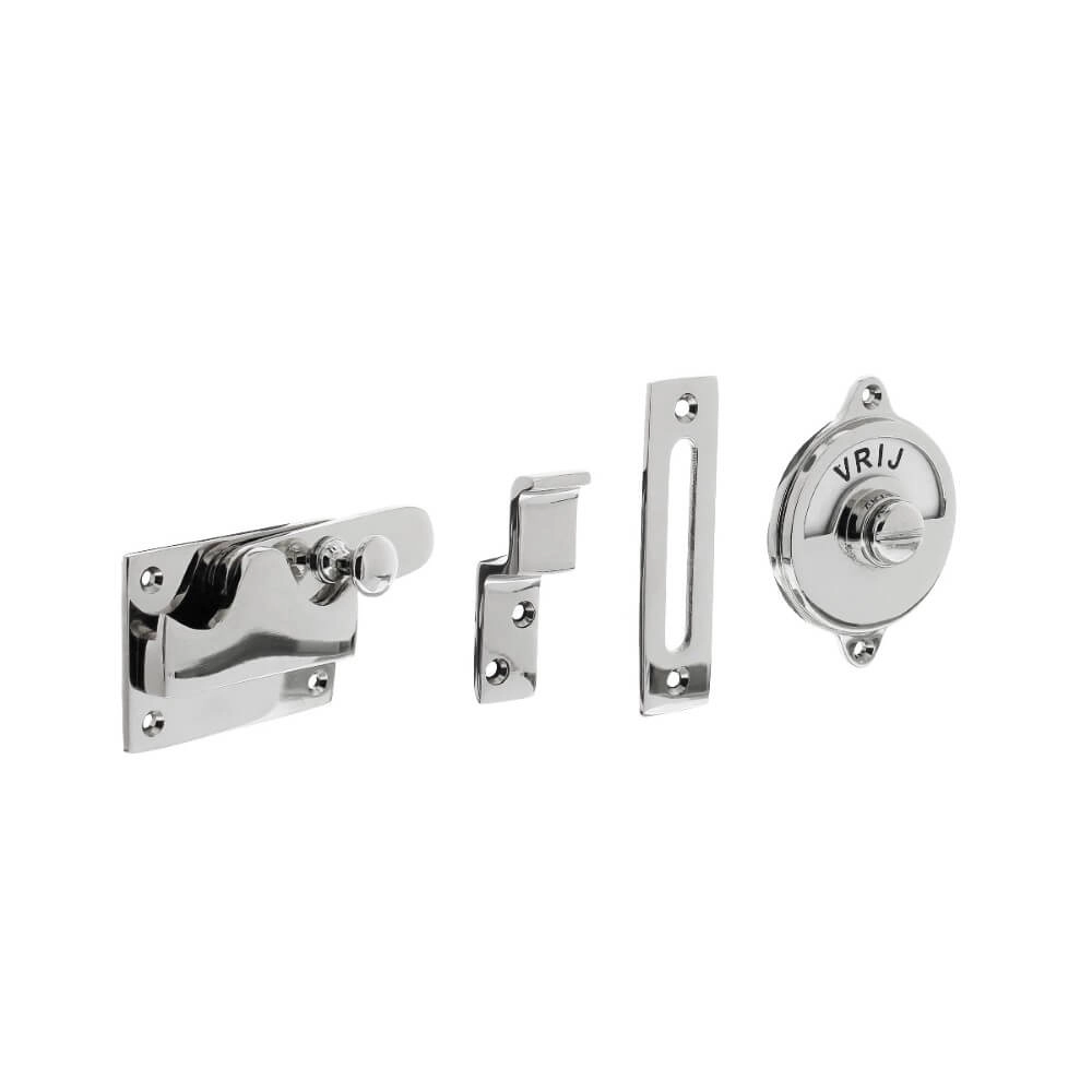 Transfert aux toilettes Tira Chrome plat