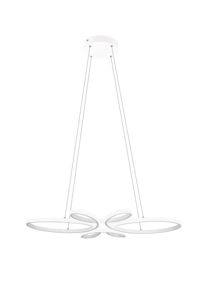 Lampe suspendue design Fly blanc Trio 4017807600919
