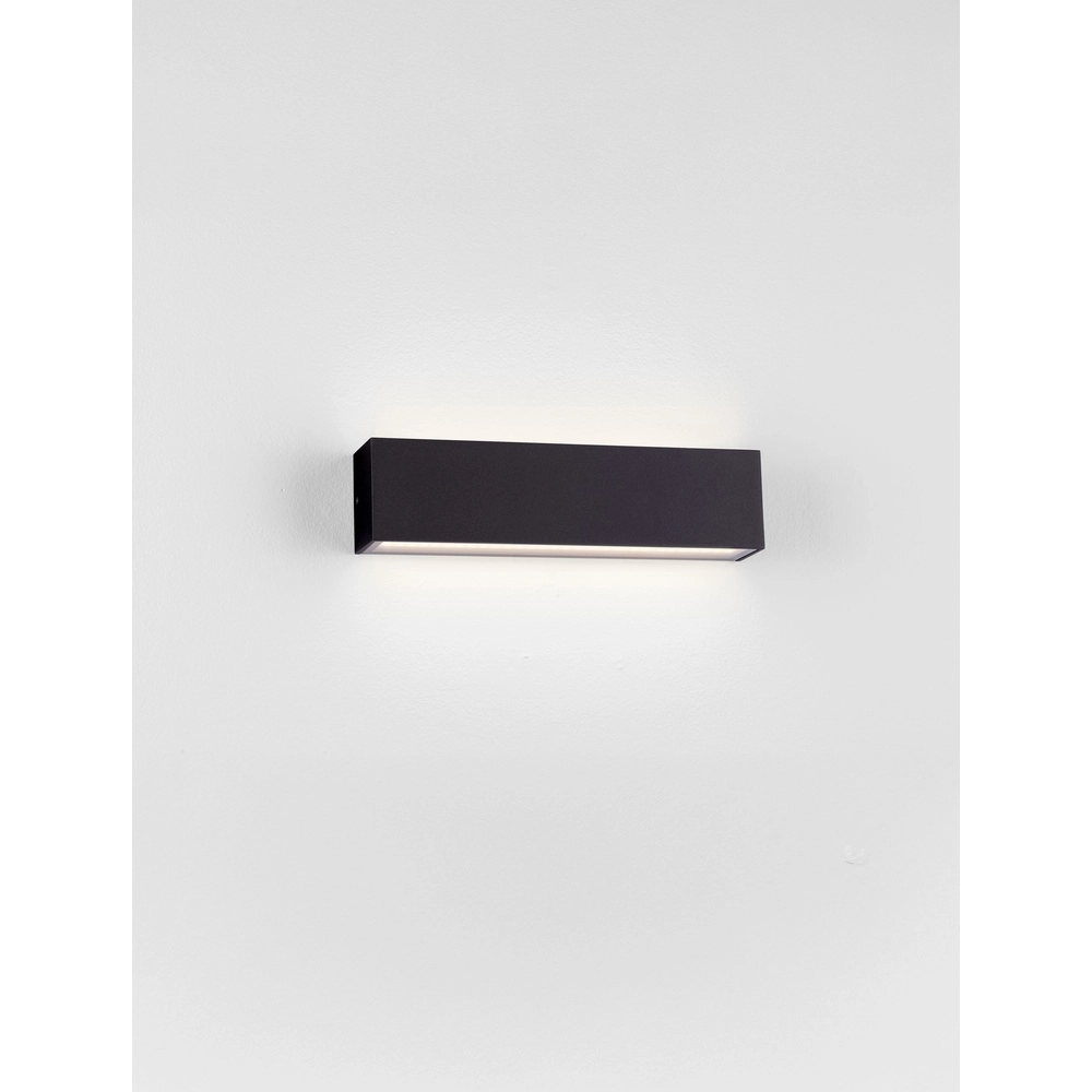 Applique murale élégante Allure noir 26cm