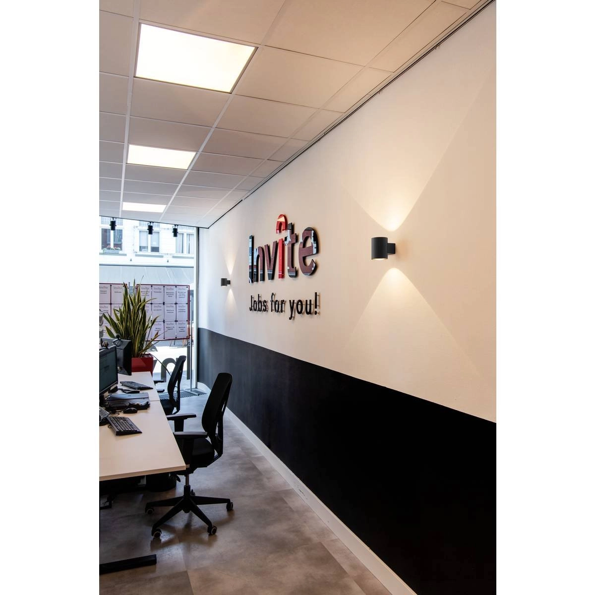 Up- & downlighter Oculus 12,5 cm noir SLV 4024163248204