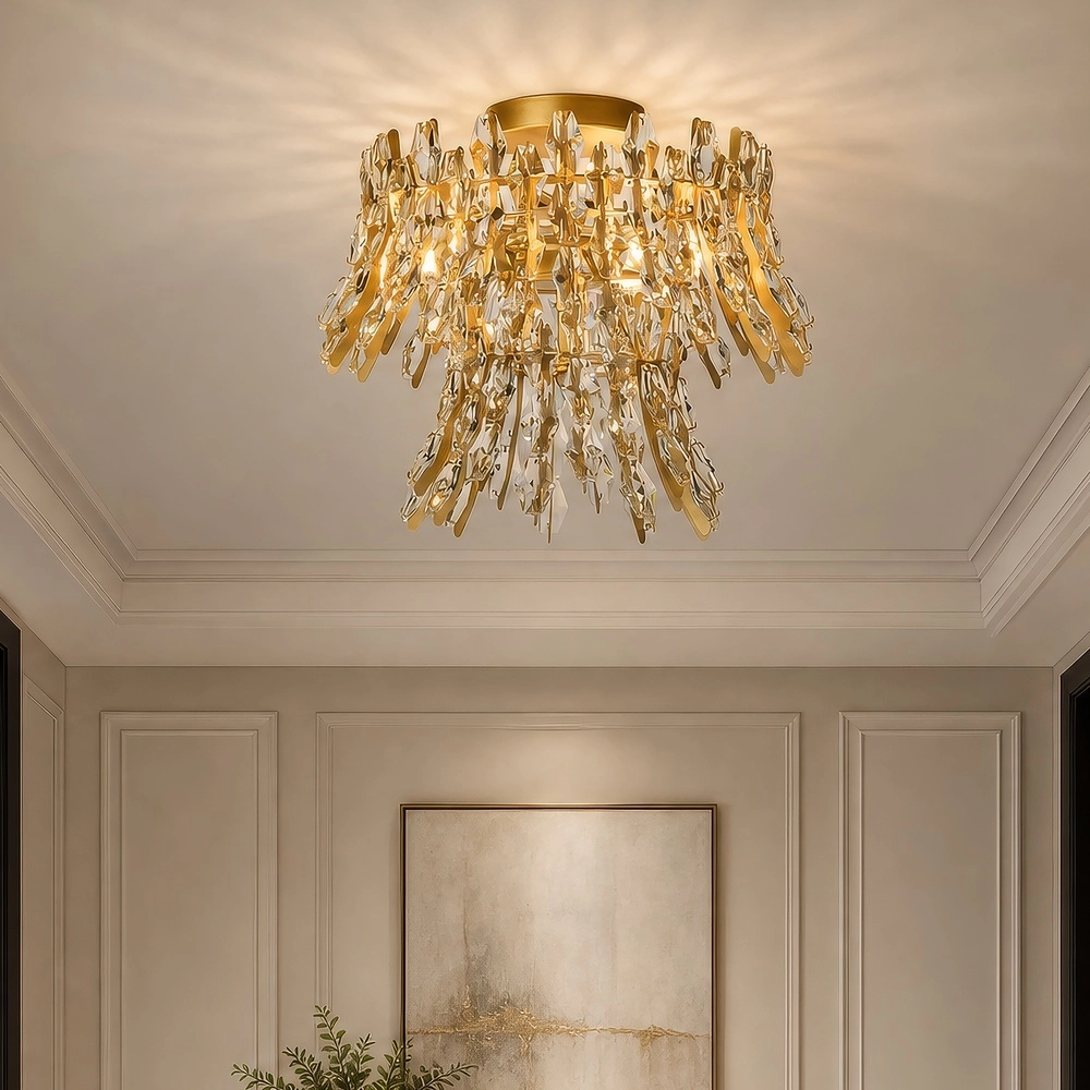 Lampe de plafond Monarch Or Searchlight 5,05342E+12