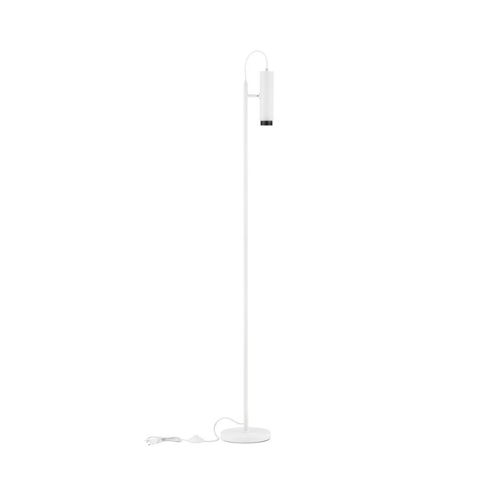 Lampe de lecture Nessi blanc avec noir Lyora 5212017475213