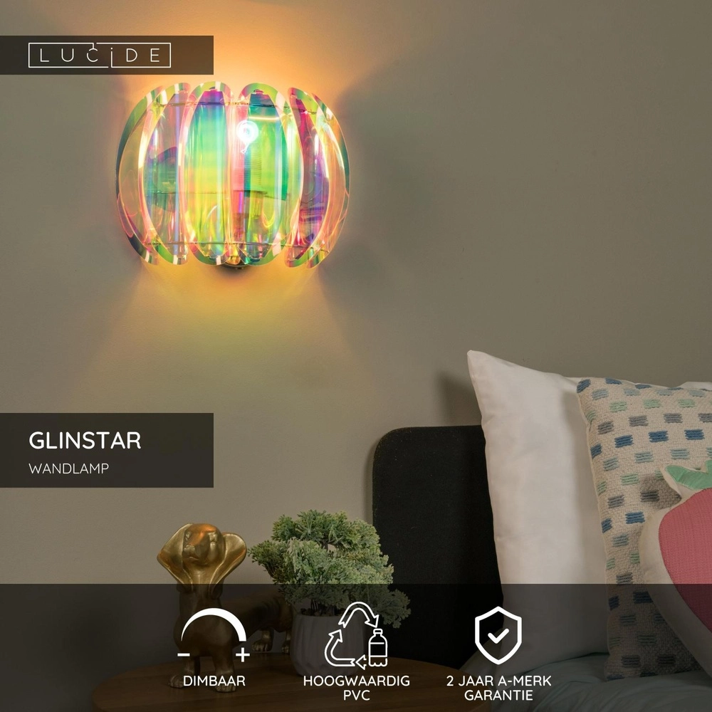 Lampe murale colorée Glinstar Conception Lucide 5411212345783