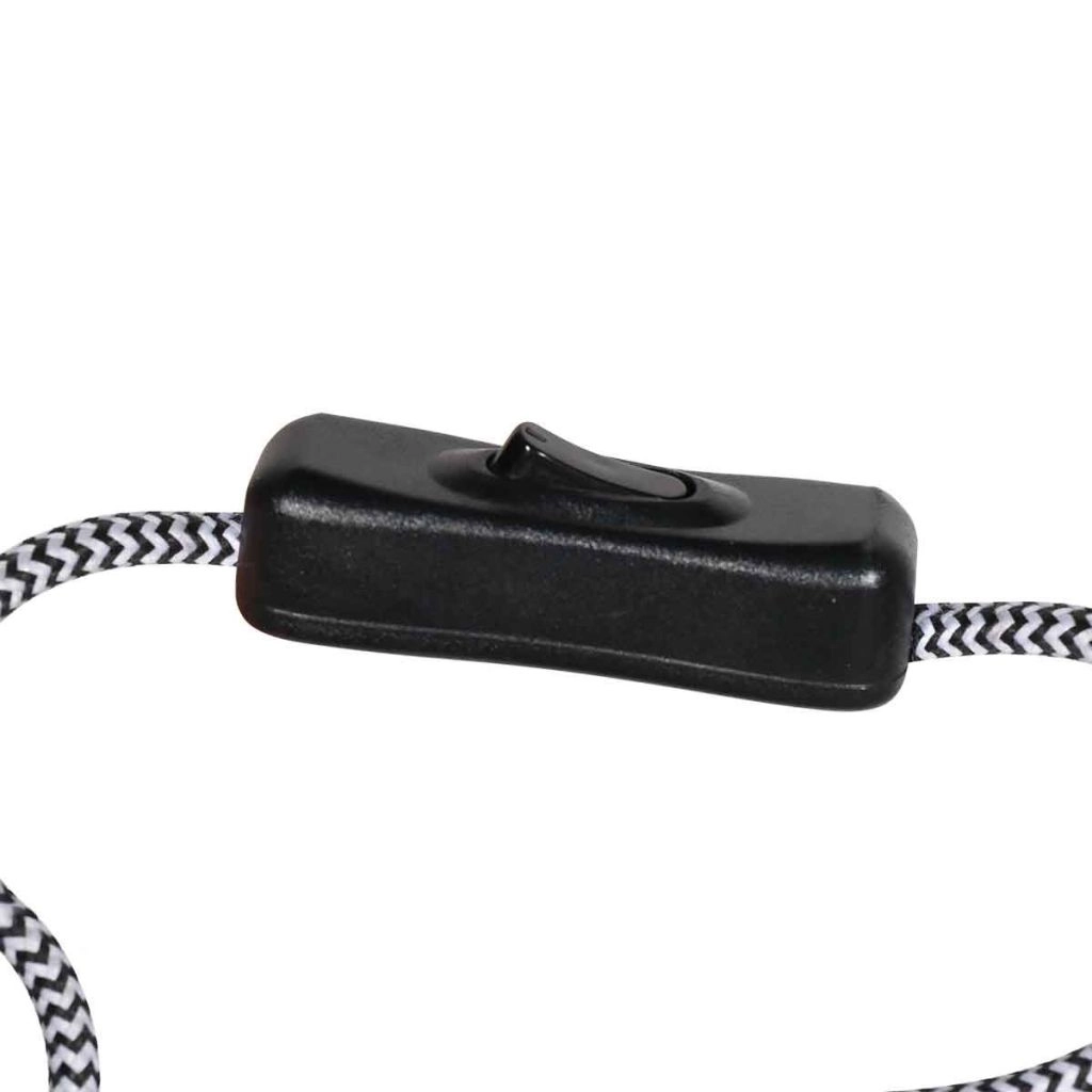 Lampe murale noire Bloeba avec un chapeau en liège Ø40cm Steinhauer 8712746180510