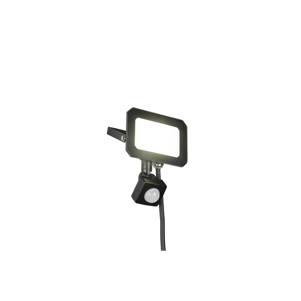 Applique murale Funchal noir 20W avec capteur Trio 4017807648089