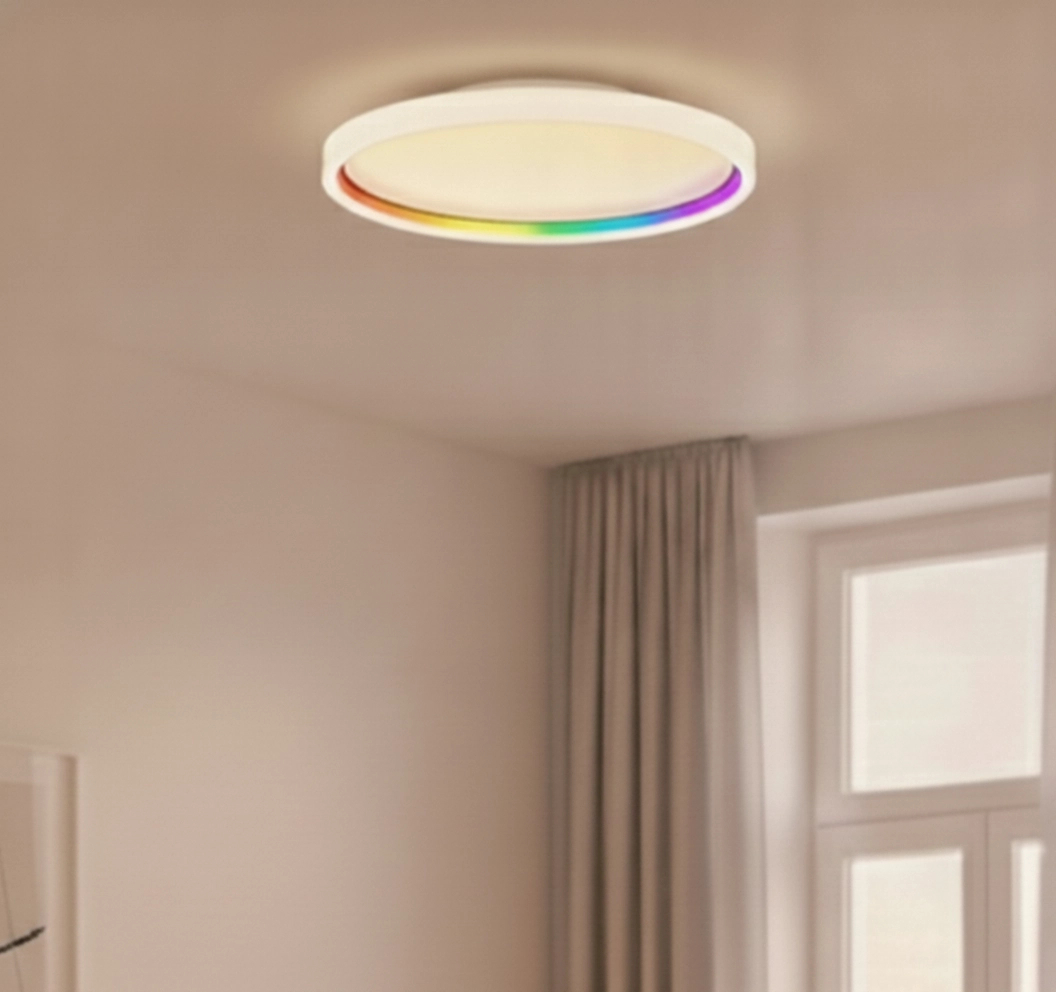 Plafonnier Chet Ø 58,3 cm avec fonction RGB
