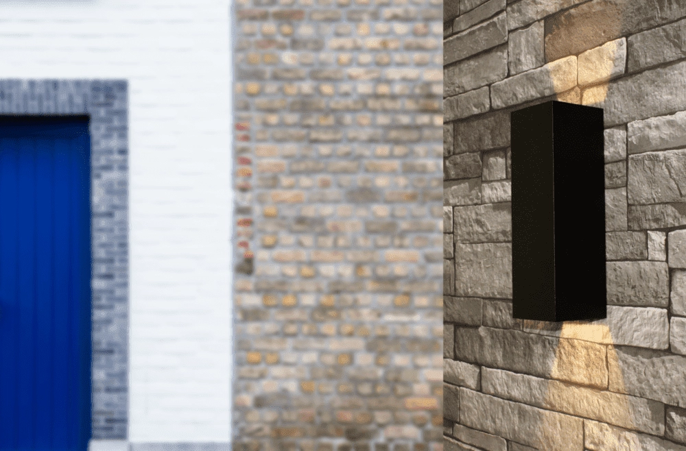 spot mural led Vegas250 Up - Down 2x4w - 2700K - 25cm noir Artdelight 8719831734580