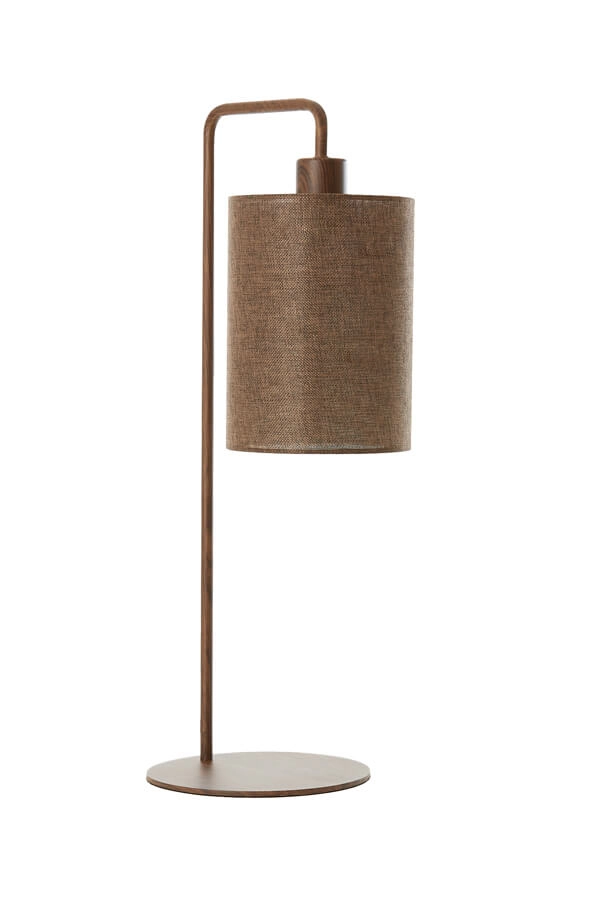Lampe de table Japandi Donio Imprimé bois foncé Light & Living 8717807759582