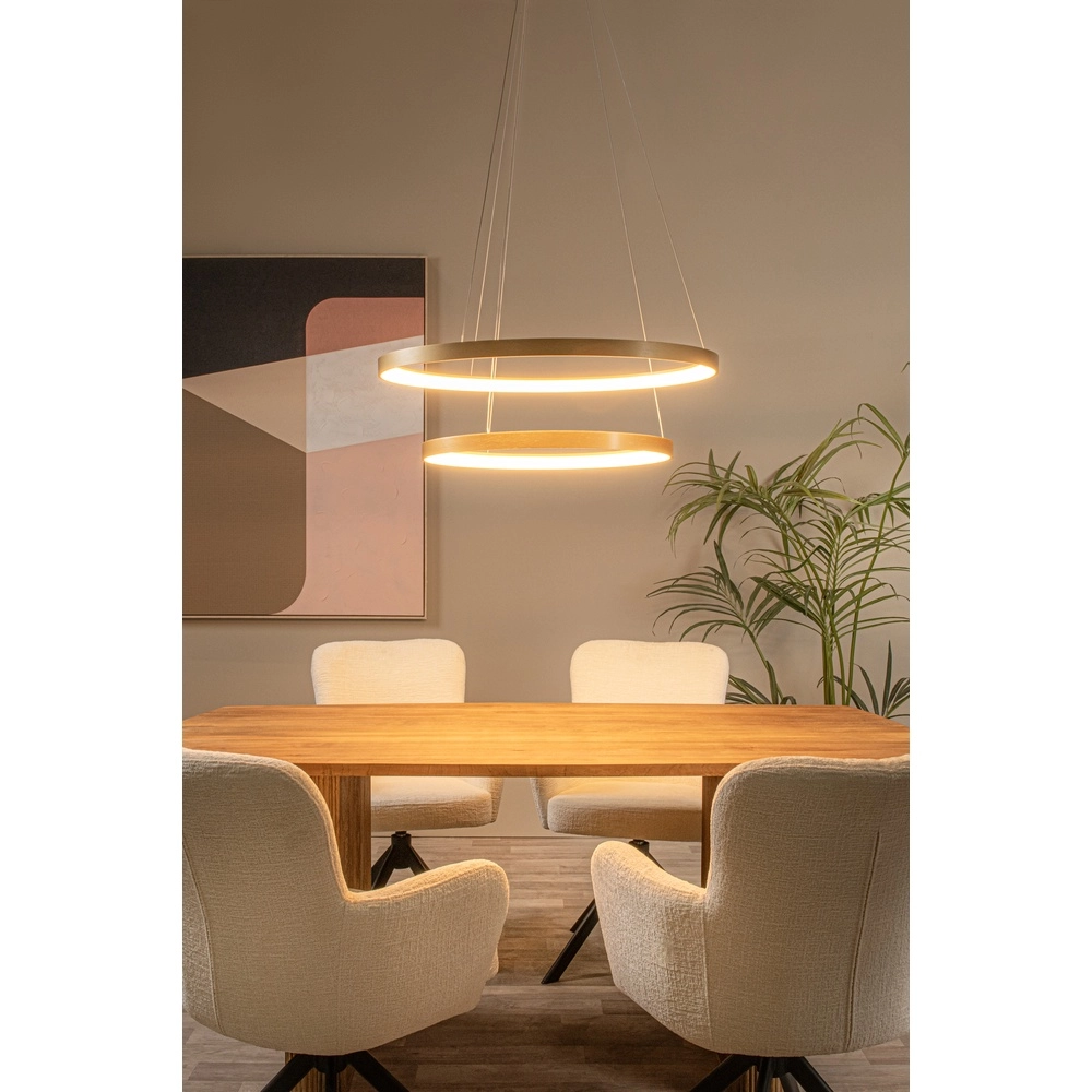 Lampe pendante dorée Vidal Ø design élégant de 78 cm Premium by Lucide 5411212460929